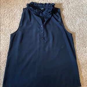 Navy blouse